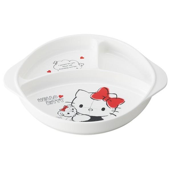 sanrio（サンリオ） ランチ皿 ハローキティ スケッチデザイン 深型