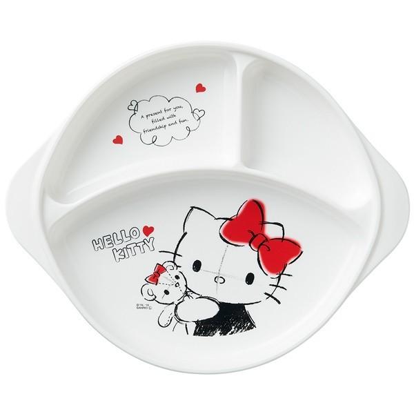 sanrio（サンリオ） ランチ皿 ハローキティ スケッチデザイン 深型