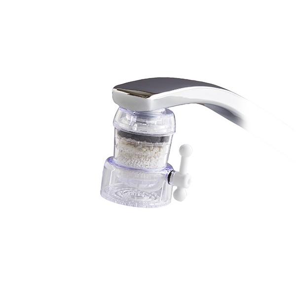 浄水蛇口 活性炭 シャワー ストレート水流 切り替えタイプ ゴミ 鉄サビ除去 アクアタップ 蛇口直結型 蛇口直結型浄水器 使い切りタイプ インテリアパレットヤフー店 通販 Yahoo ショッピング