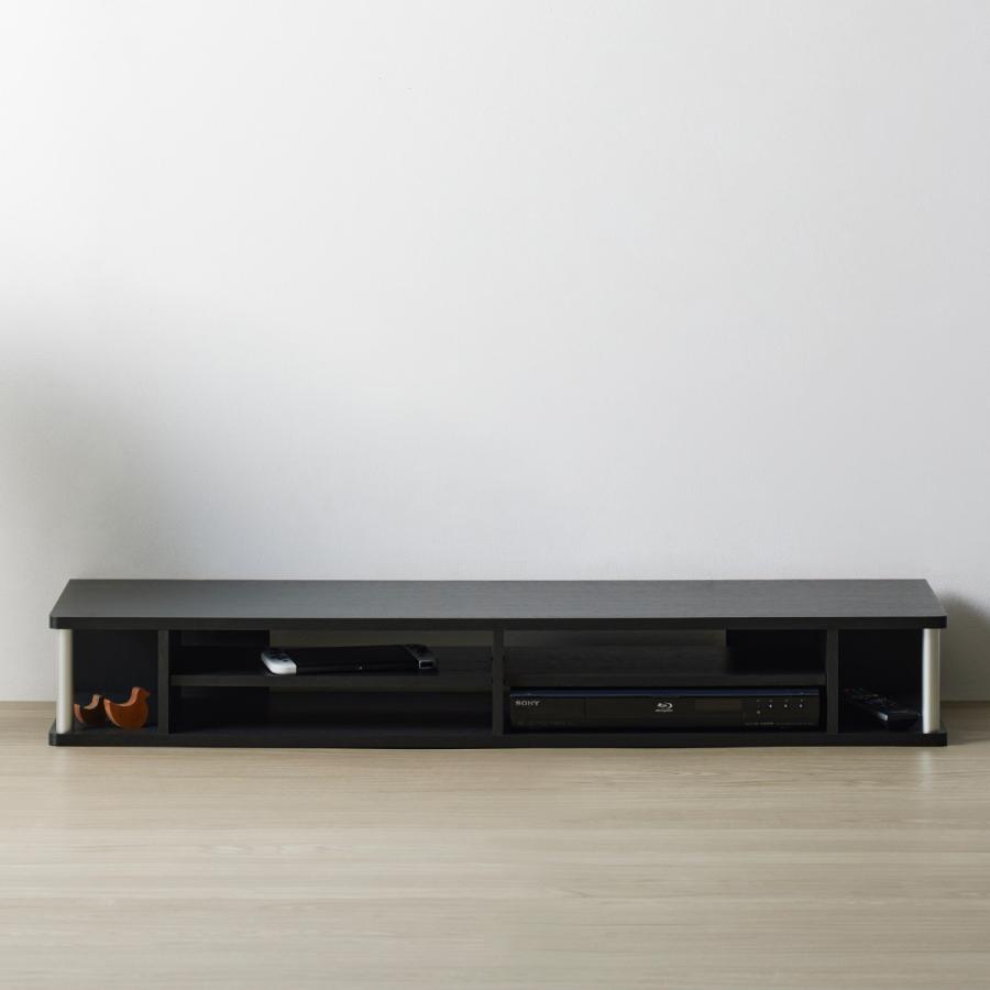 美品 55インチ テレビ台 美品 テレビ台 幅125cm 55インチ対応 ちょい足しラック 完成品 2段 （ 棚 TV