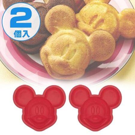 キャラクター シリコンケーキ型 ミッキーマウス 2個入 製菓用具 ケーキ型 シリコン製 インテリアパレットヤフー店 通販 Yahoo ショッピング