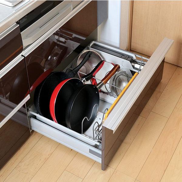キッチン収納ケース 包丁ケース システムキッチン 引き出し用 トトノ ロック機能付 包丁差し 包丁収納 包丁入れ おすすめ インテリアパレットヤフー店 通販 Yahoo ショッピング