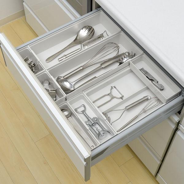 キッチン収納ケース カトラリーポケット M システムキッチン 引き出し用 トトノ カトラリートレー カトラリー収納 カトラリーケース インテリアパレットヤフー店 通販 Yahoo ショッピング