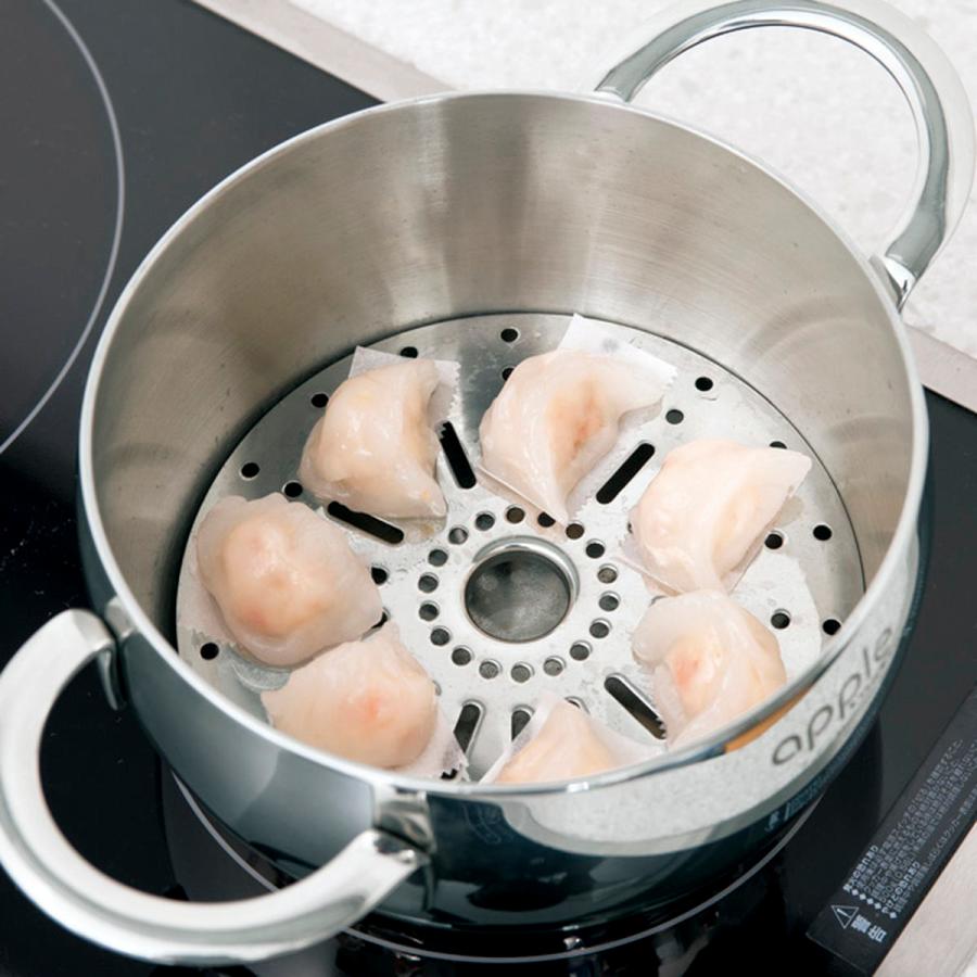 フィスラー 両手鍋 20cm ガラス蓋 無水調理⁄IH対応 フィスラー