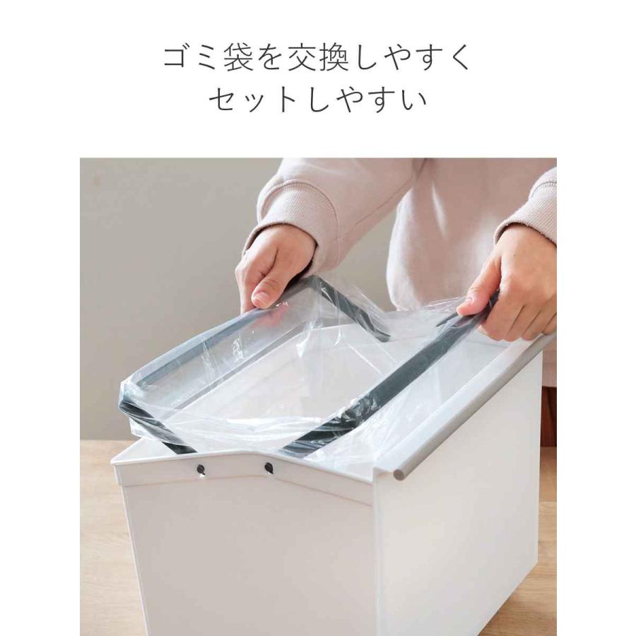 アスベル ゴミ箱 43L 3段 資源ゴミ 分別ワゴン ワイド ( ごみ箱 アスベル ゴミ箱 43L 3段 資源ゴミ 分別ワゴン ワイド ( ごみ箱
