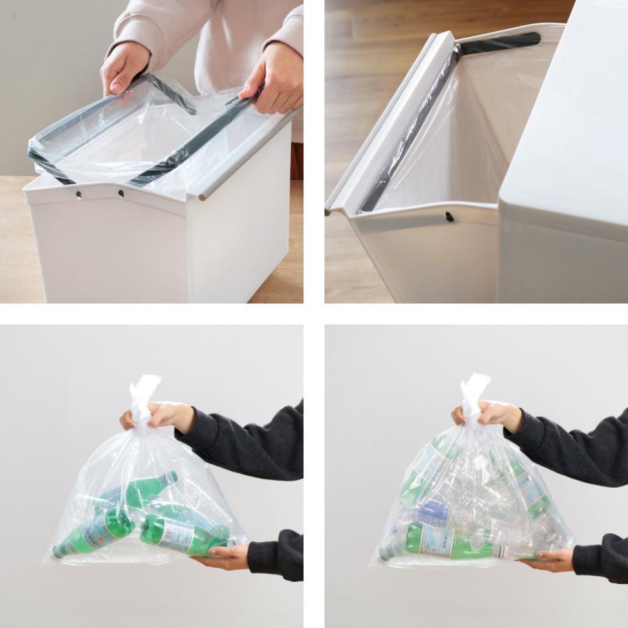 アスベル ゴミ箱 43L 3段 資源ゴミ 分別ワゴン ワイド ( ごみ箱 アスベル ゴミ箱 43L 3段 資源ゴミ 分別ワゴン ワイド ( ごみ箱