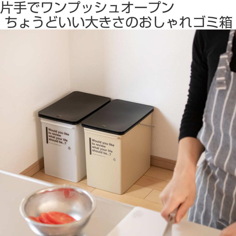 ゴミ箱 17L 浅型 カフェスタイル プッシュ ( ごみ箱 17リットル 17l ダストボックス ふた付き 小さめ 分別 コンパクト プッシュ式 幅24 スリム シンプル ) :4979625180724:インテリアパレットヤフー店 - 通販 - Yahoo!ショッピング ゴミ箱 17L 浅型 カフェスタイル プッシュ ( ごみ箱 17リットル 17l ダストボックス ふた付き 小さめ 分別 コンパクト プッシュ式 幅24 スリム シンプル ) :4979625180724:インテリアパレットヤフー店 - 通販 - Yahoo!ショッピング
