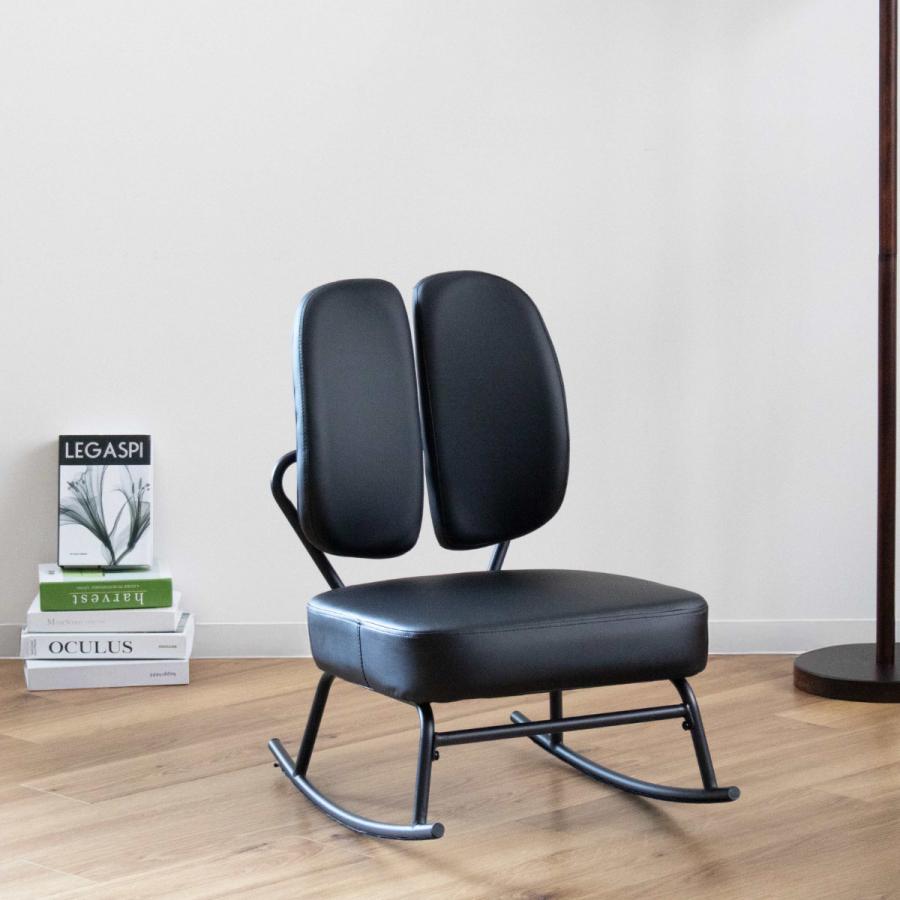 クロシオ ロッキングチェア 座面高31cm 1人掛け セポラ スタンダード