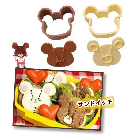 抜き型セット くまのがっこう ジャッキー＆デイビッド キャラクター