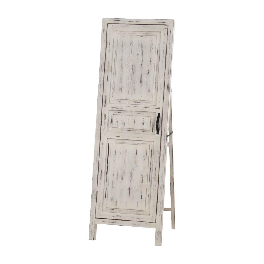 東谷 スタンドミラー アンティーク風 ルーアン ドアミラー （ 扉付き