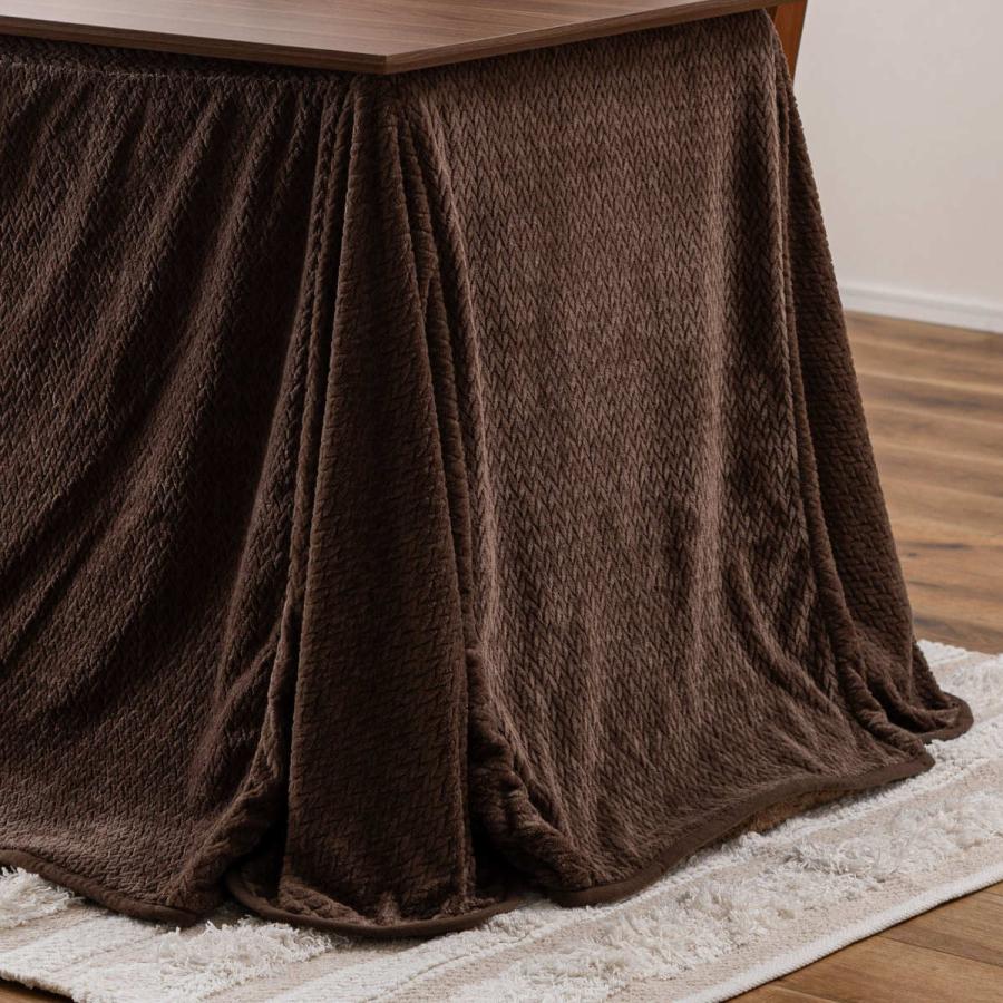 東谷 こたつ布団 247cm×202cm ハイタイプ ダイニング用 （ 247×202cm