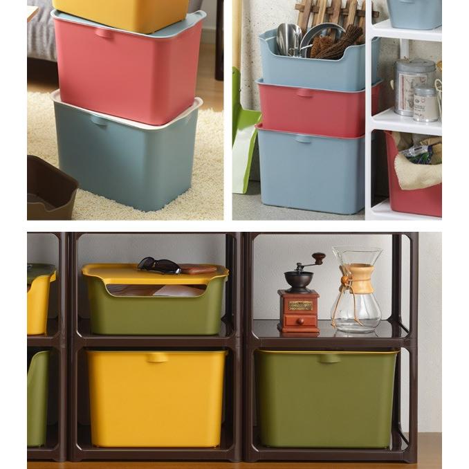 収納ボックス カタス L カラーボックス インナーボックス 引き出し 同色3個セット 収納ケース 収納 プラスチック ケース ボックス set インテリアパレットヤフー店 通販 Yahoo ショッピング