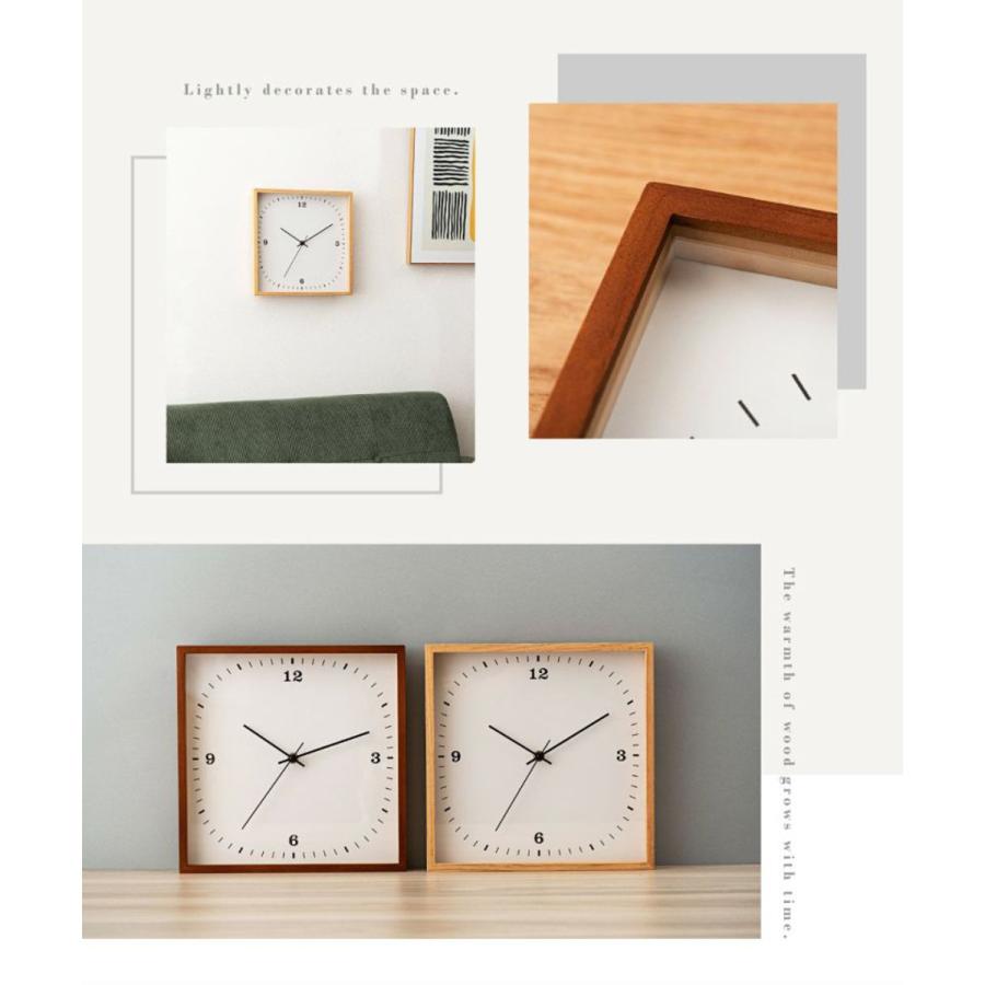 掛け時計 静音 北欧風 韓国風 ウォールクロック （ クロック 時計