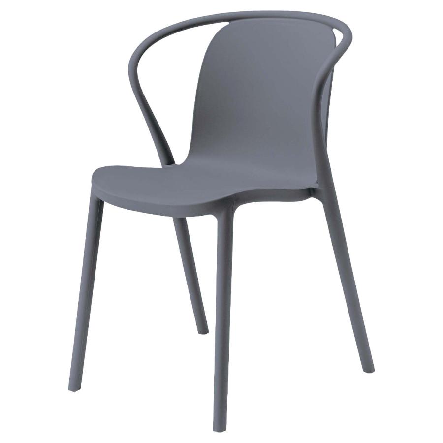 東谷 ダイニングチェア 座面高47cm 4脚セット 軽量 肘掛け付き 完成品