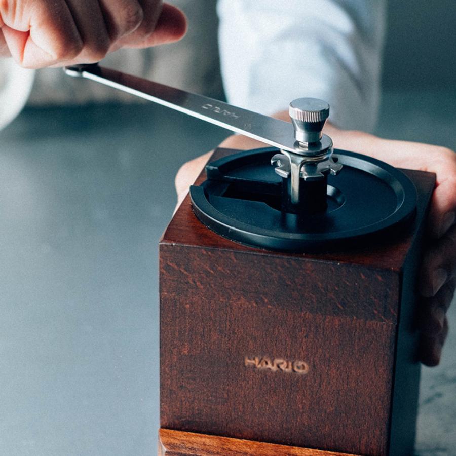 HARIO（ハリオ） コーヒーミル・キューブ （ ハリオ コーヒー ミル 2杯