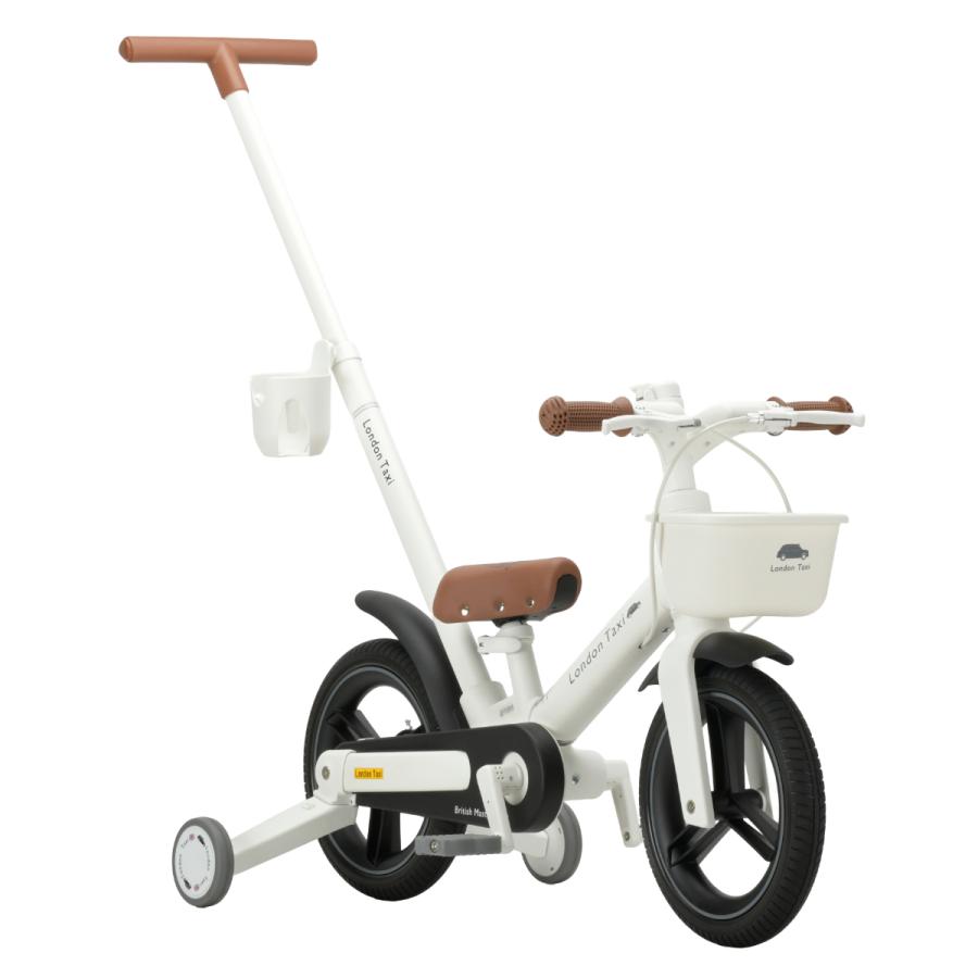 美品！14インチ幼児自転車　ロンドンタクシー パール金属 自転車 ロンドンタクシー 子供用 （ 乗用玩具 子供用自転車