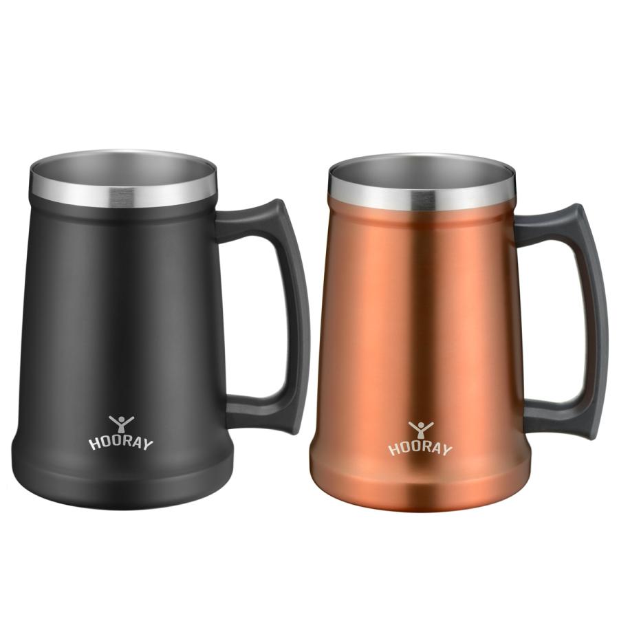 タンブラー フーレイ ジョッキタンブラー 700ml （ ステンレス 保冷 保温 真空断熱 ビアタンブラー カップ コップ 食器 ）