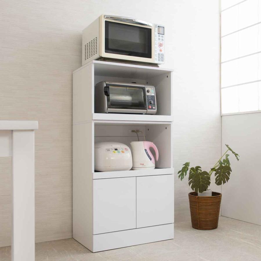 ミドルレンジボード キッチン家電収納 北欧風 Face 幅59.5cm ミドルレンジボード キッチン家電収納 北欧風 Face 幅59.5cm