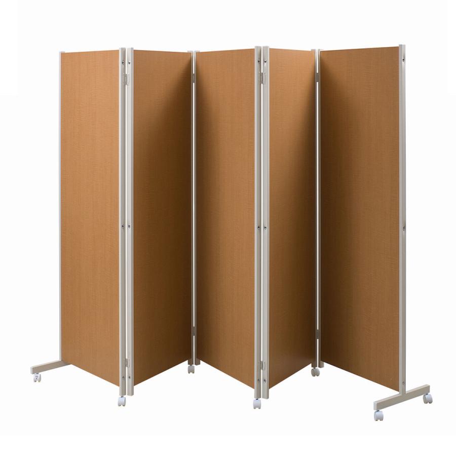 折りたたみ式5連パーティション引取条件でお願いします。 パーテーション キャスター付きパーテーション 5連 高さ180cm