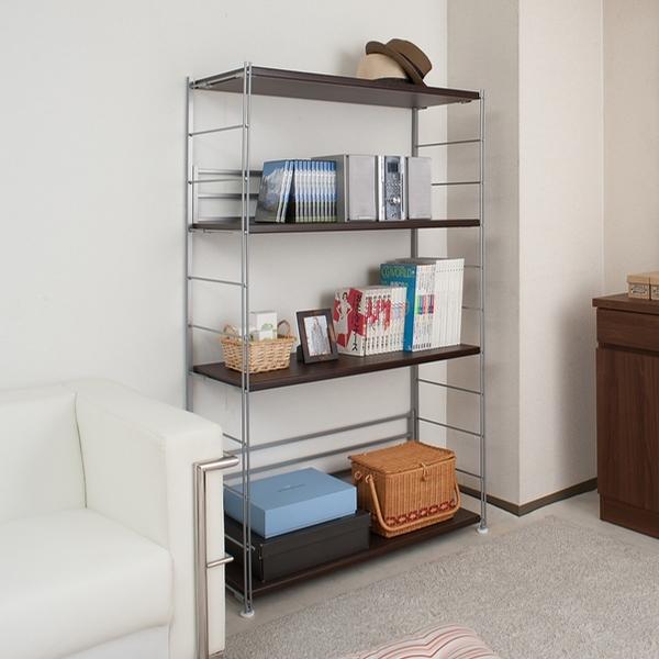 オープンラック 頑丈棚 幅90高さ154cm （ ラック スチールラック 収納