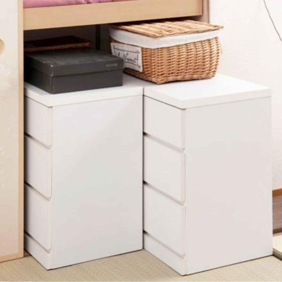 押入れ収納タンス クローゼット収納 タンス 幅99.5cm 3段 奥行40cm キャスター付 日本製