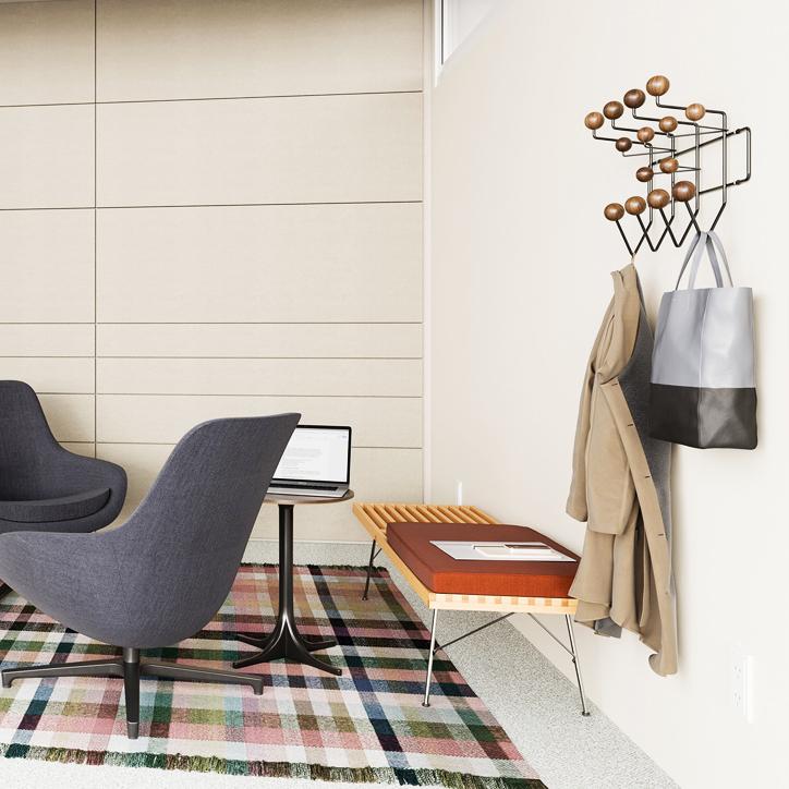 イームズハングイットオール ウォールナット ホワイト ハーマンミラー