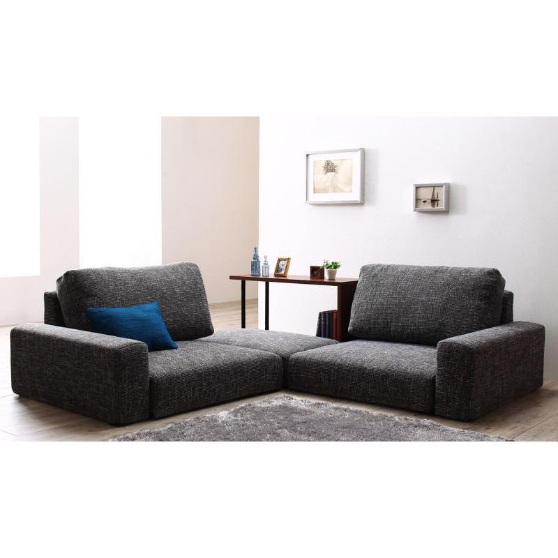 グレーのコンパクト2人用ソファ幅132cm グレーの2人掛けソファ ソファー2人用 2人用ソファー 専用 ソファ2