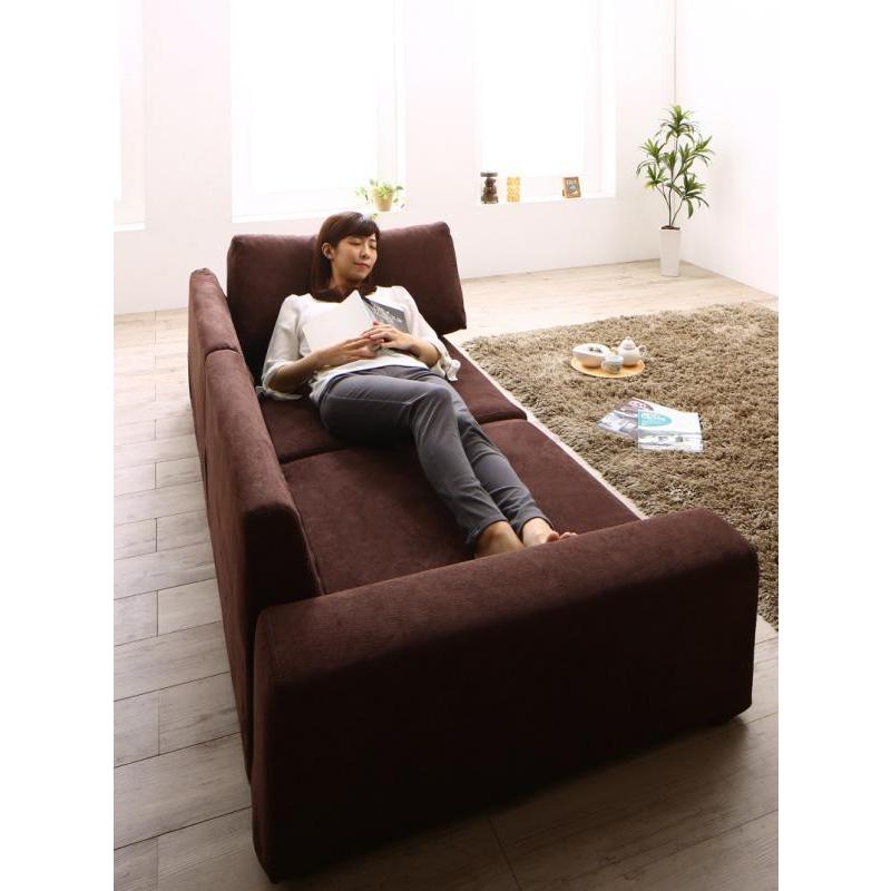 ソファ　ソファー　2人掛け　フロアソファ　ローソファ　ブラウン 楽天市場】フロアソファ ソファ 2人掛け リクライニング ソファー