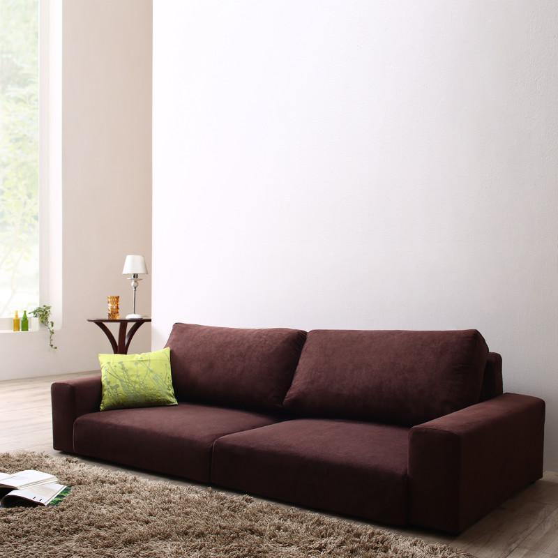 ローソファー 3人掛け おしゃれ 分割 幅182 ソファ 二人 3人 ソファー