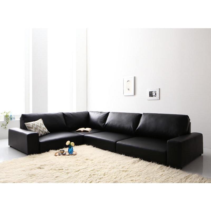 ローソファー 3人掛け おしゃれ 分割 幅199 ソファ 二人掛け ソファー