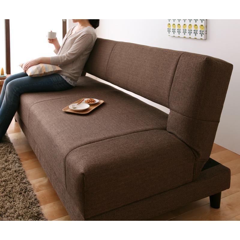 ソファーベッド 一人用 コンパクト ソファー 2人掛け 幅185