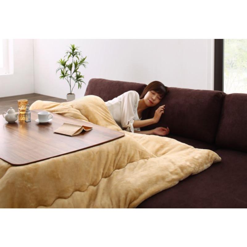 ローソファー 3人掛け おしゃれ 分割 幅187 カウチ ハイバック 2人