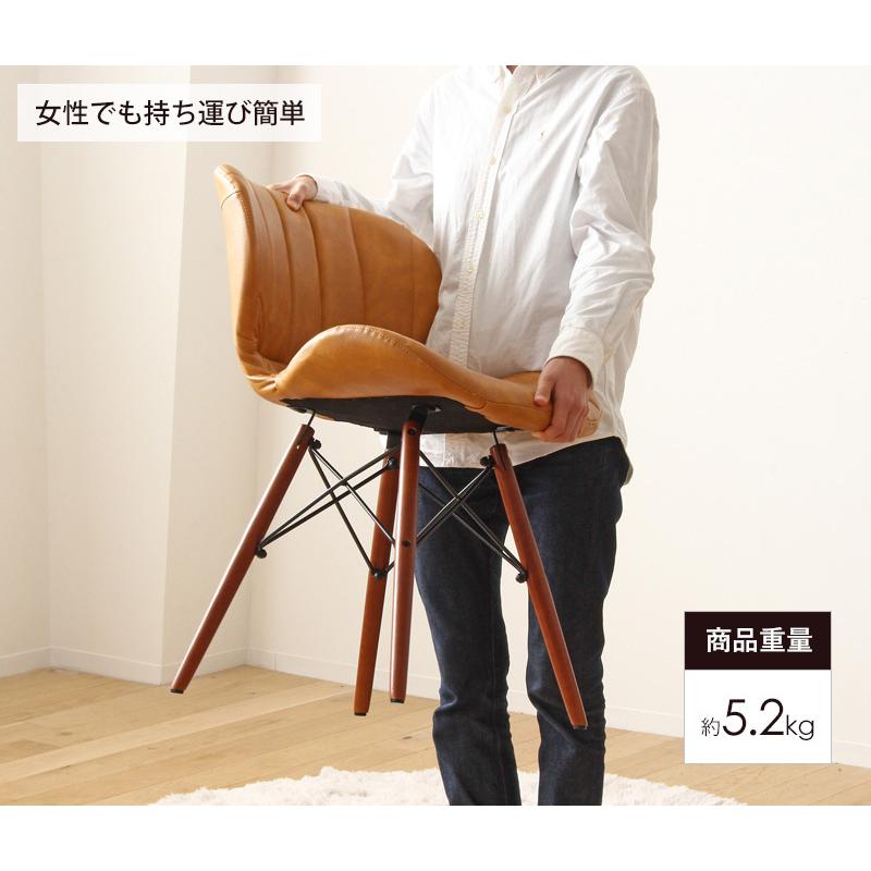 ダイニングチェア チェア おしゃれ 椅子 合皮 レザー オフィスチェア