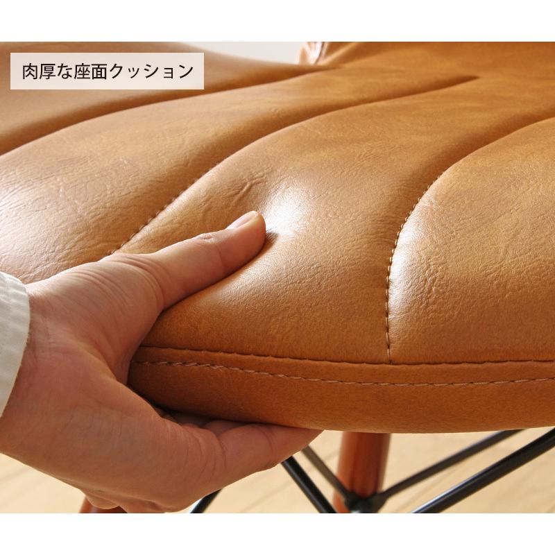 美品 ダイニングチェア ファブリックレザー アームチェア 接客椅子 カフェチェア lapule_00a.jpg