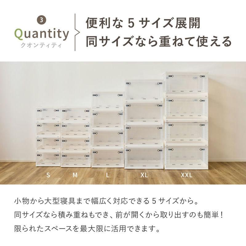 折りたたみ収納ボックス XXXLサイズ 3個セット 積み重ね可能 収納ボックス 折りたたみ 3面オープン 5サイズ S M L XL XXL 単品 ット