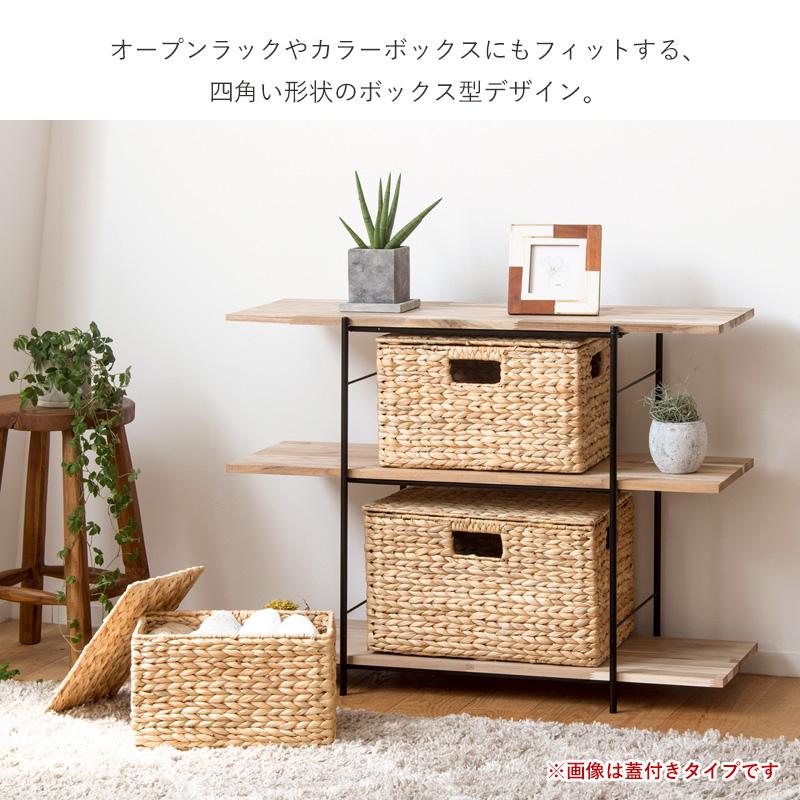岩附 天然素材 バスケット かご ウォーターヒヤシンス 3点セット S/M/L