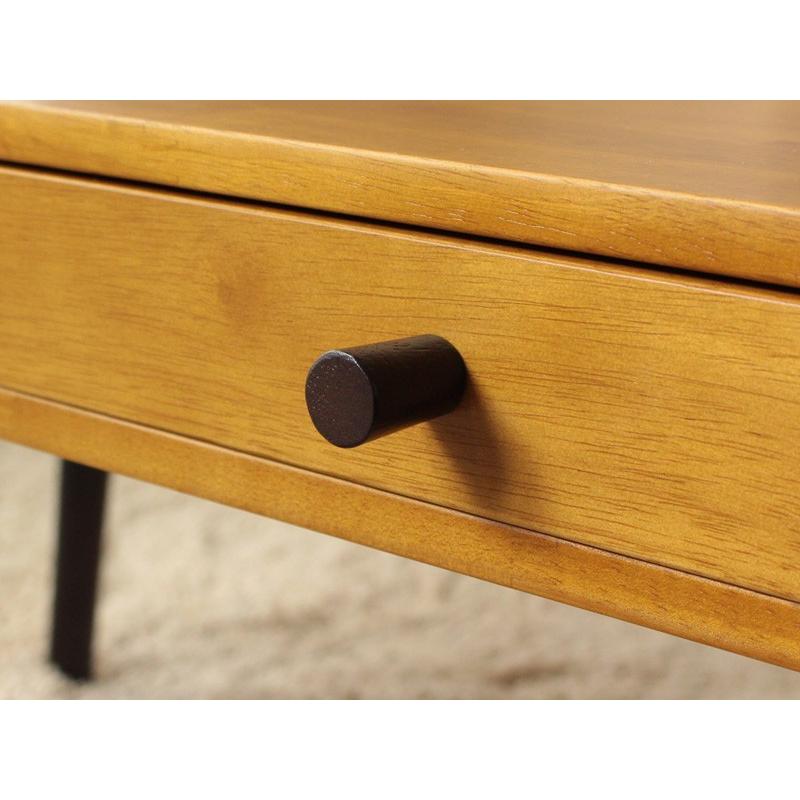 ローテーブル おしゃれ 北欧 収納 引き出し 一人暮し 小さい 天然木