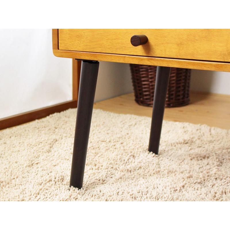 ローテーブル おしゃれ 北欧 収納 引き出し 一人暮し 小さい 天然木