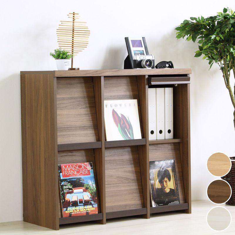 ディスプレイラック　ジャンボ ディスプレイラック 3列2段 幅90 本棚 書棚 シェルフ 収納棚 木製