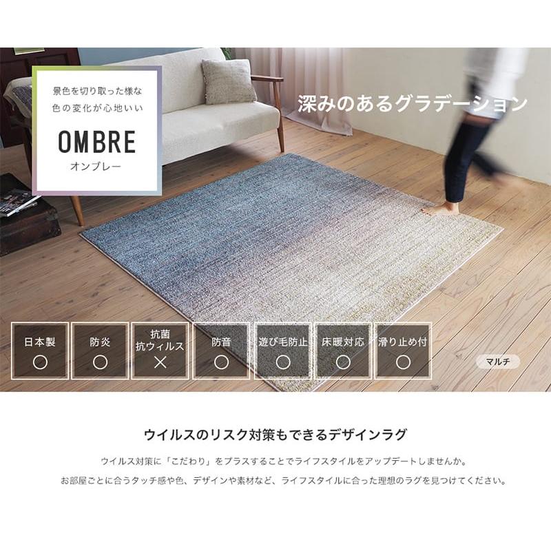 ラグ カーペット ラグマット 洗える おしゃれ 1.5畳 長方形 ダイニングラグ 洗えるラグ 夏用 夏用ラグ オールシーズン 国産 洗濯 ...