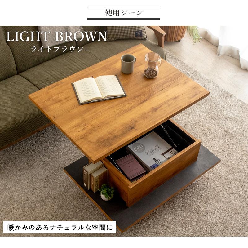 リフトアップテーブル 日本製 昇降テーブル 高さ調節 ガス圧昇降式