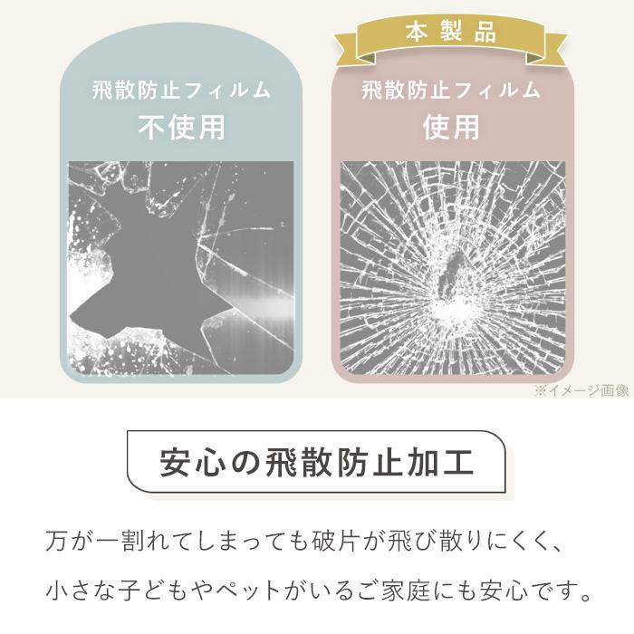 スタンドミラー 全身 姿見 おしゃれ 全身鏡 全身ミラー 天然木 飛散