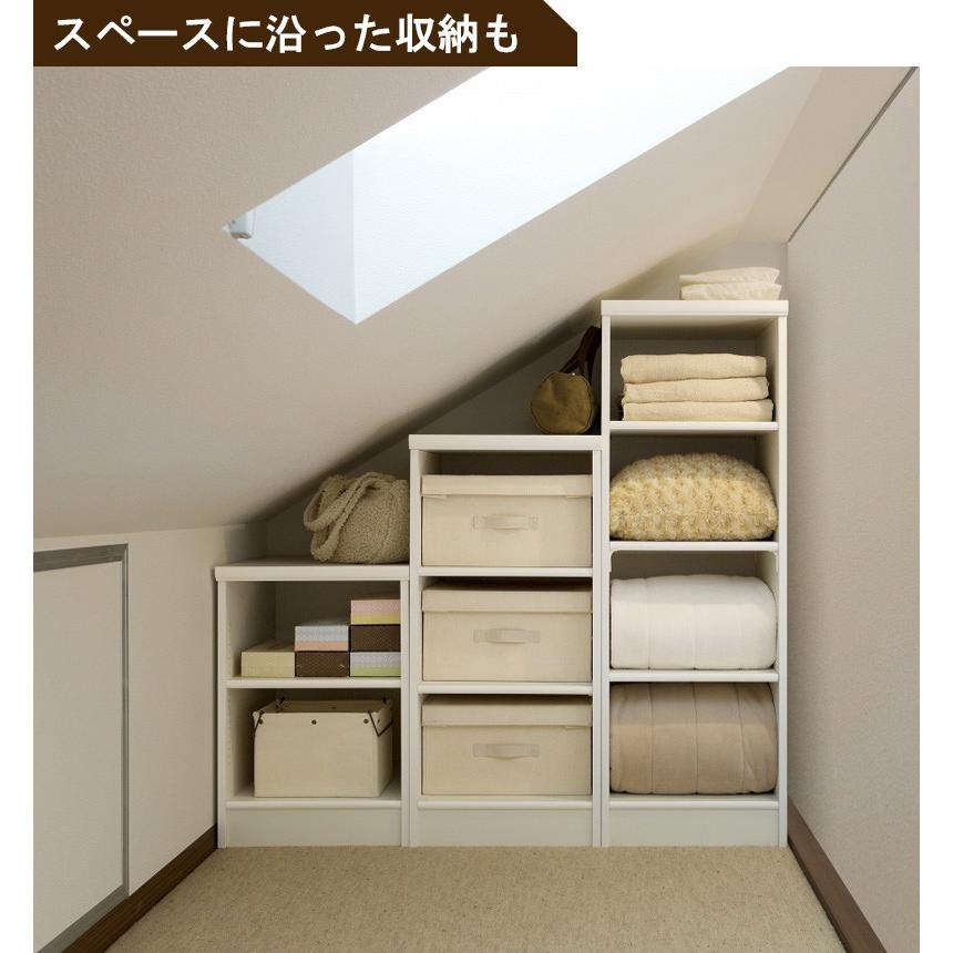 サイズオーダー家具 本棚 ラック シェルフ 日本製 エースラック オーダーメイド (棚板 標準タイプ／奥行46cm ラージタイプ／幅60〜70cmオーダー／高さ211.1cm)_25
