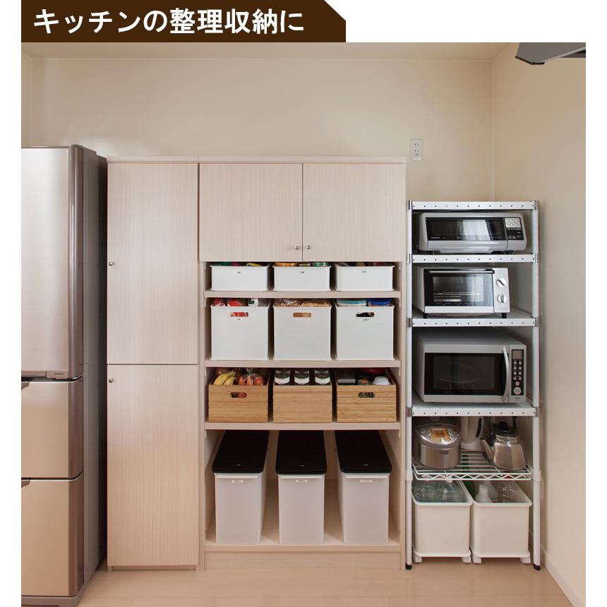 サイズオーダー家具 本棚 ラック シェルフ 日本製 エースラック オーダーメイド (棚板 標準タイプ／奥行46cm ラージタイプ／幅60〜70cmオーダー／高さ211.1cm)_26