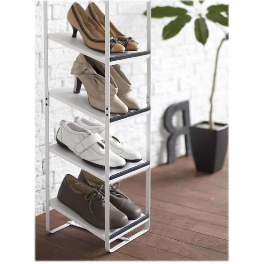 靴 収納 シューズラック 玄関 靴箱 スリム 棚 ラック ケース おしゃれ スチール 5段 縦型 Tower 6465 Ym インテリアワークス 通販 Yahoo ショッピング