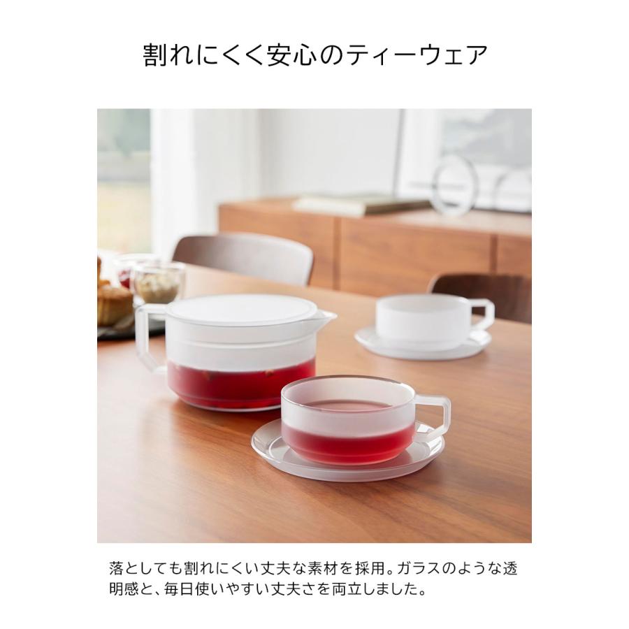 tower 「 ティーポット タワー 600mL ティーカップ ソーサー 2個セット