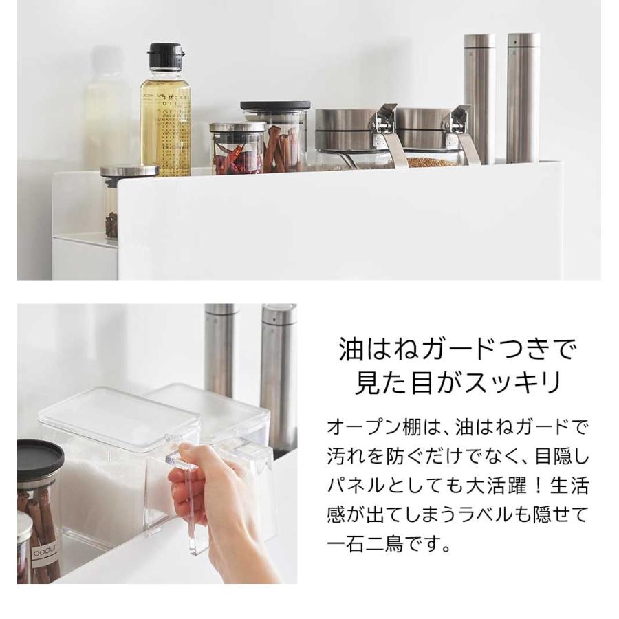 tower 山崎実業 公式 隠せる調味料ラック 2段 タワー 調味料ラック