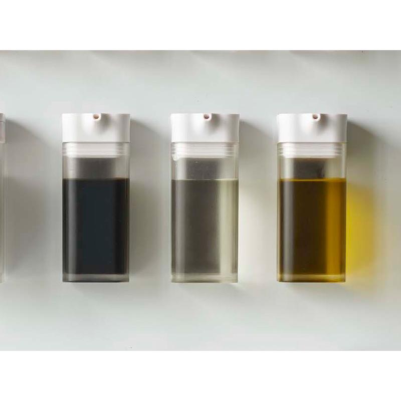 山崎実業 マグネットプッシュ醤油差し 3個セット タワー tower 液だれ