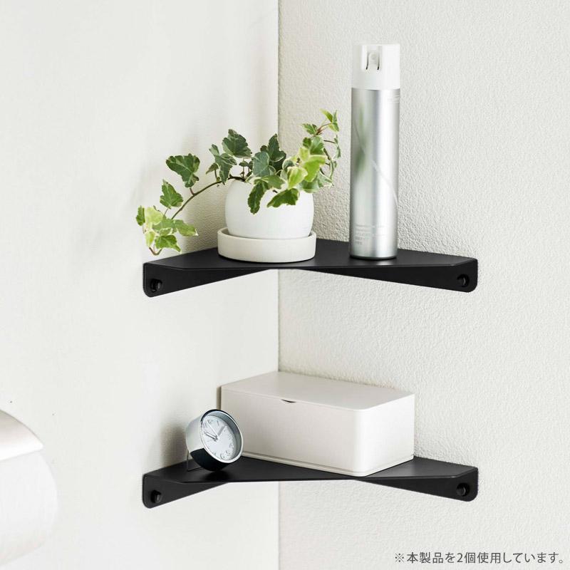 tower 山崎実業 公式 石こうボード壁対応 コーナーシェルフ タワー