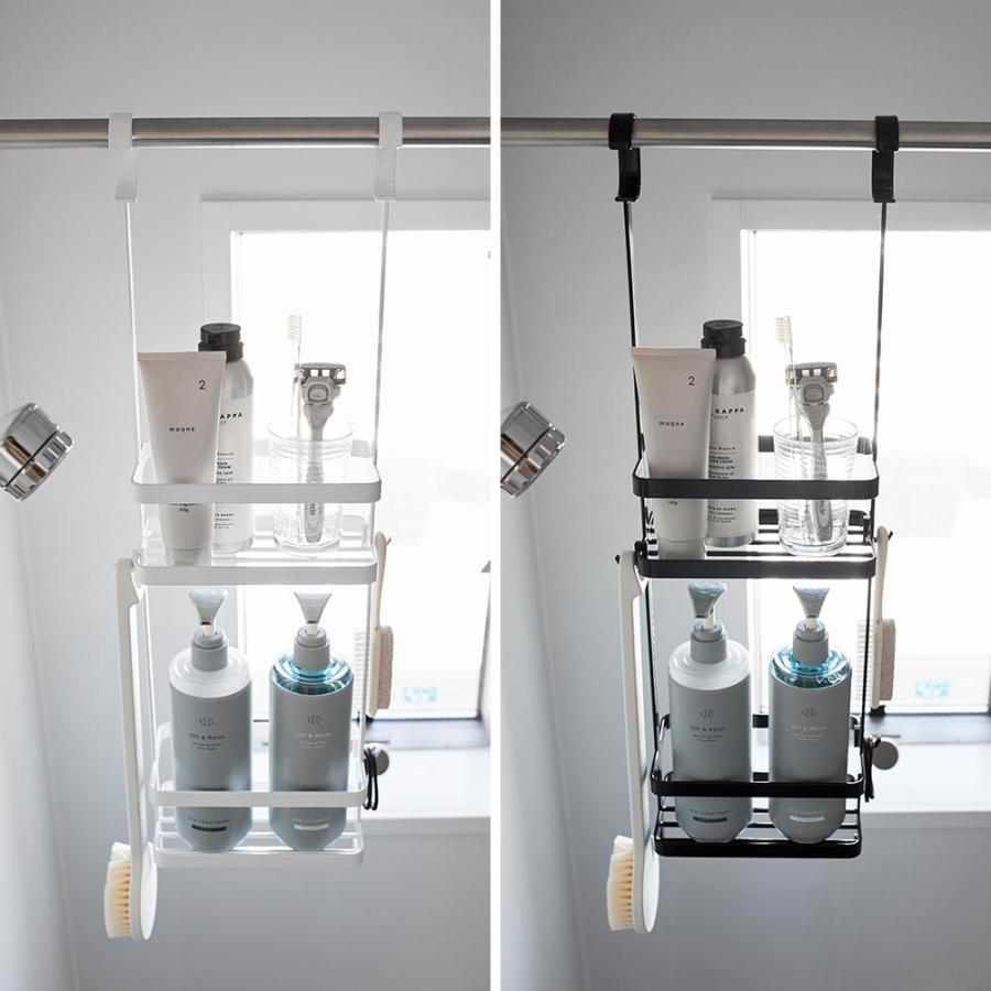 tower 引っ掛けディスペンサースタンド タワー 2段 山崎実業